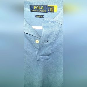 Navy Blue Ralph Lauren Button Up